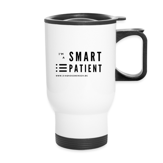 Thermobecher "I'm a smart patient" - Trendy - Weiß