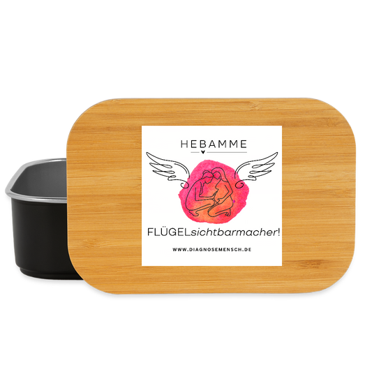 Lunch Box "Hebamme" - Best Buddy - Schwarz