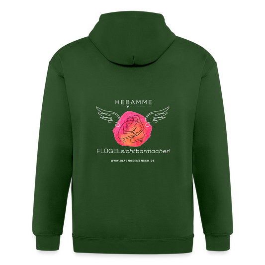 Unisex Heavyweight Kapuzenjacke "Hebamme" - Best Buddy - Forrest