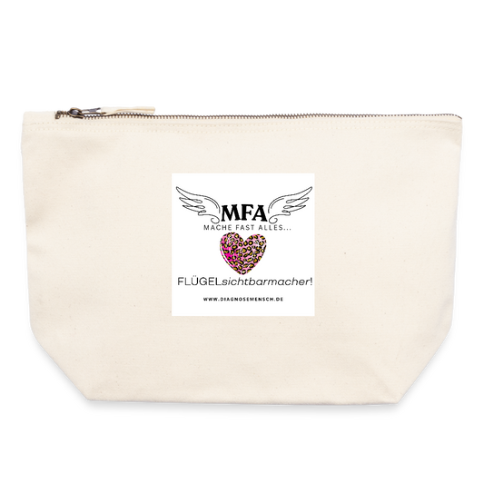 CANVAS Täschchen Größe L - Naturweiß