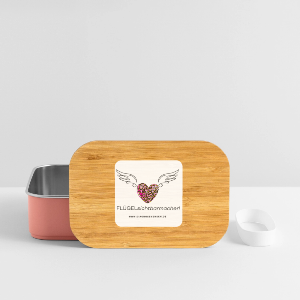Lunch Box "FLÜGELsichtbarmacher" - Best Buddy - Hellrosa