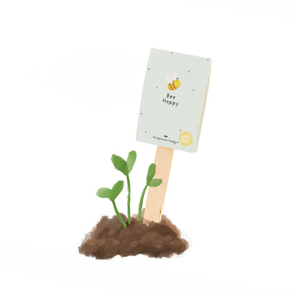 Bee Happy - Saatgruß 🍃(BIO)