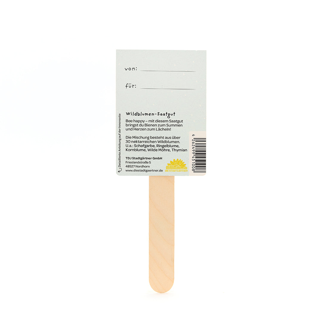 Bee Happy - Saatgruß 🍃(BIO)