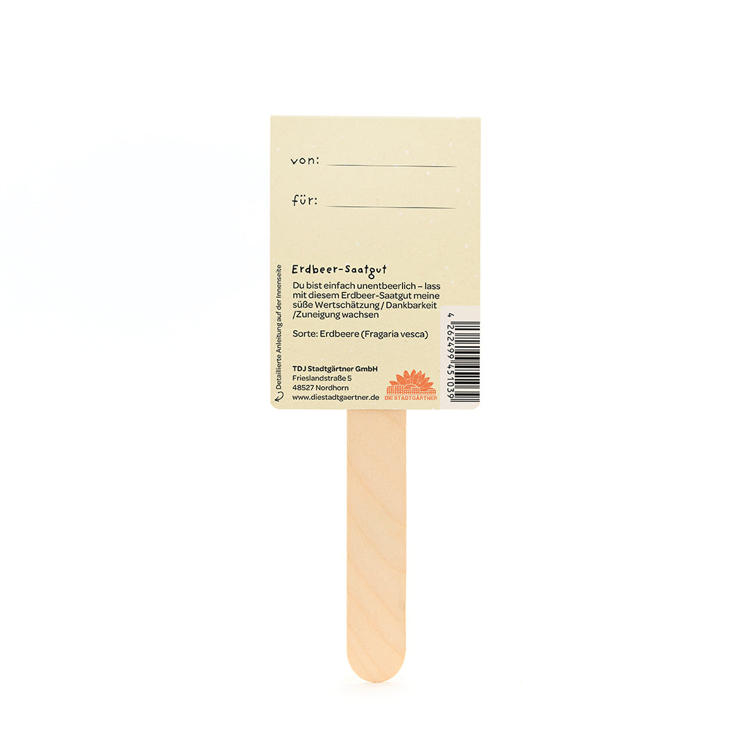 Du bist unentbeerlich - Saatgruß