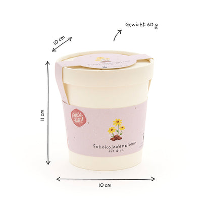Schokoladenblume - Becher