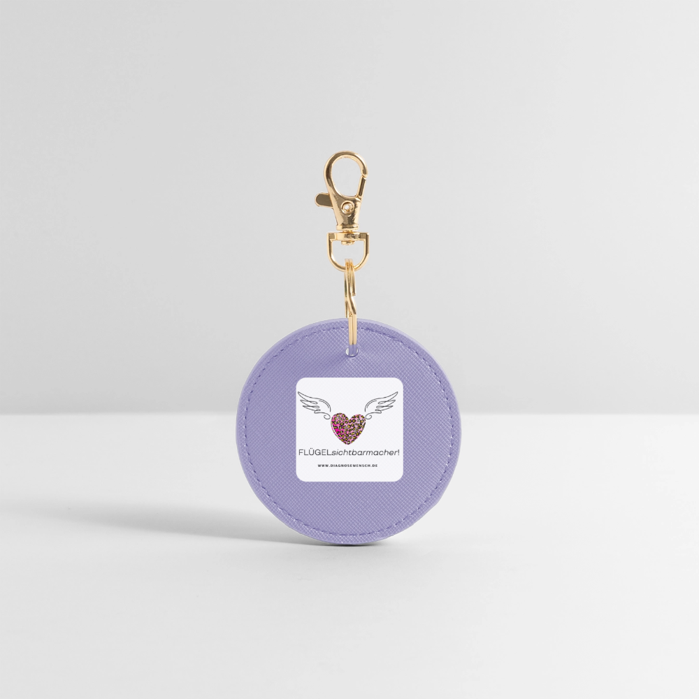 BOUTIQUE Schlüsselanhänger "FLÜGELsichtbarmacher" - Best Buddy - Lavendel