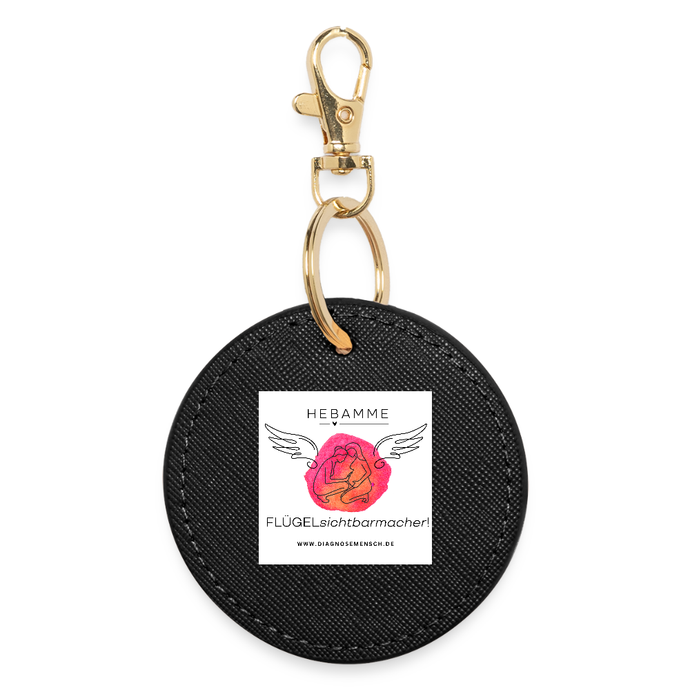 BOUTIQUE Schlüsselanhänger "Hebamme" - Best Buddy - Schwarz