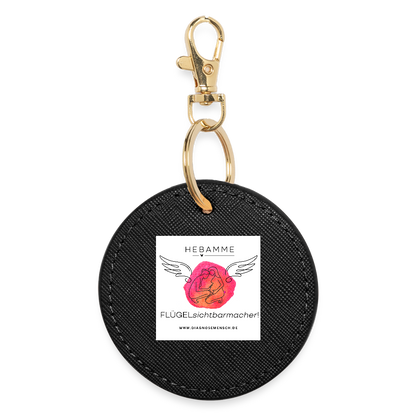 BOUTIQUE Schlüsselanhänger "Hebamme" - Best Buddy - Schwarz