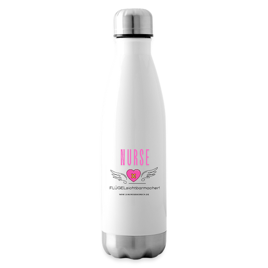 Isolierflasche "MFA" - Best Buddy - Weiß