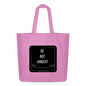 Midweight recycelter Stoffbeutel "BE NOT HINDERT - FLÜGELsichtbarmacher - Pink