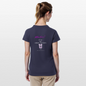 Frauen Polo Shirt "Im a smart patient" - Bad Girl - Navy