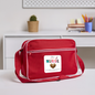 Retro Tasche "NURSE" - FLÜGELsichtbarmacher - Rot/Weiß