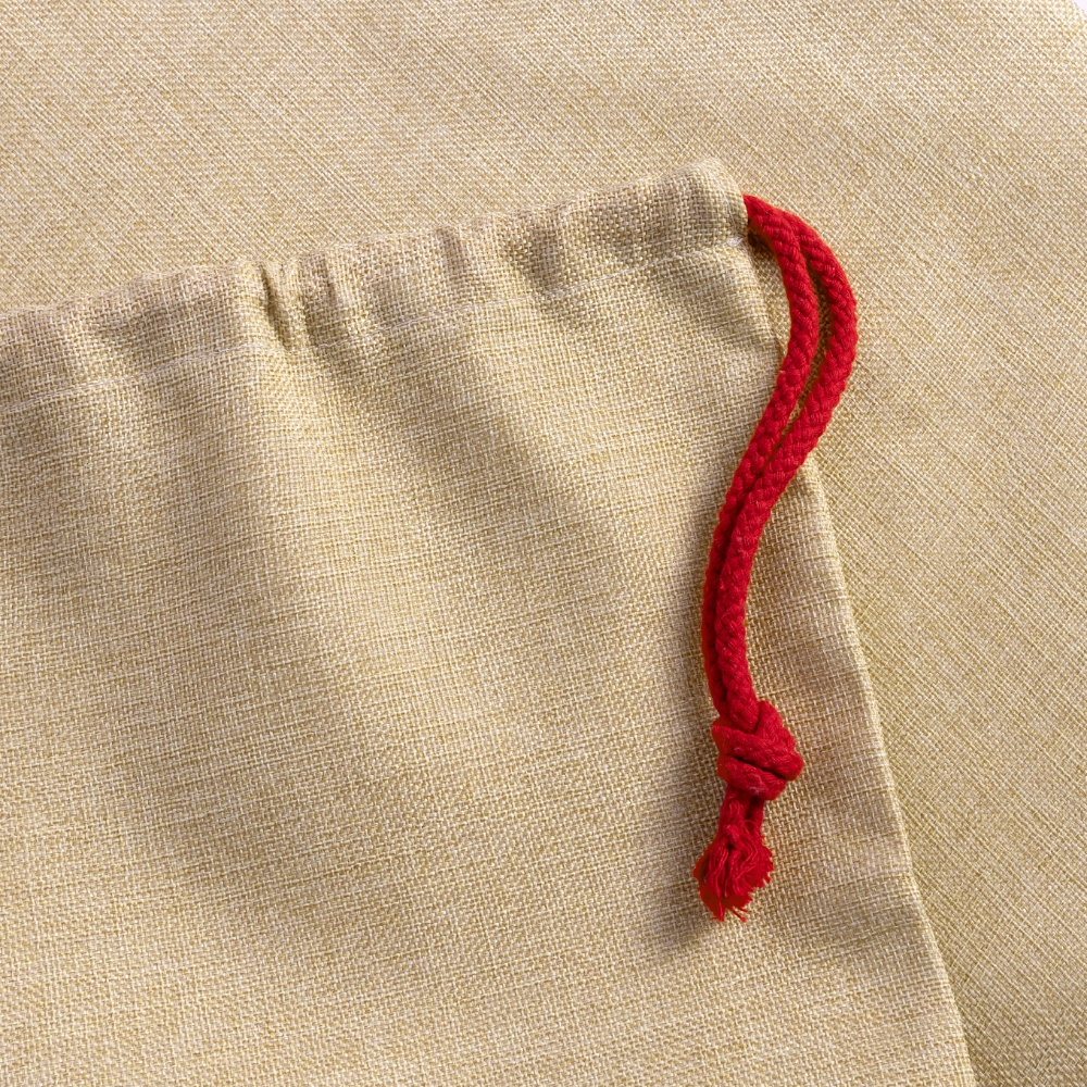 Jute Weihnachtssack "Hebamme" - Best Buddy - Beige