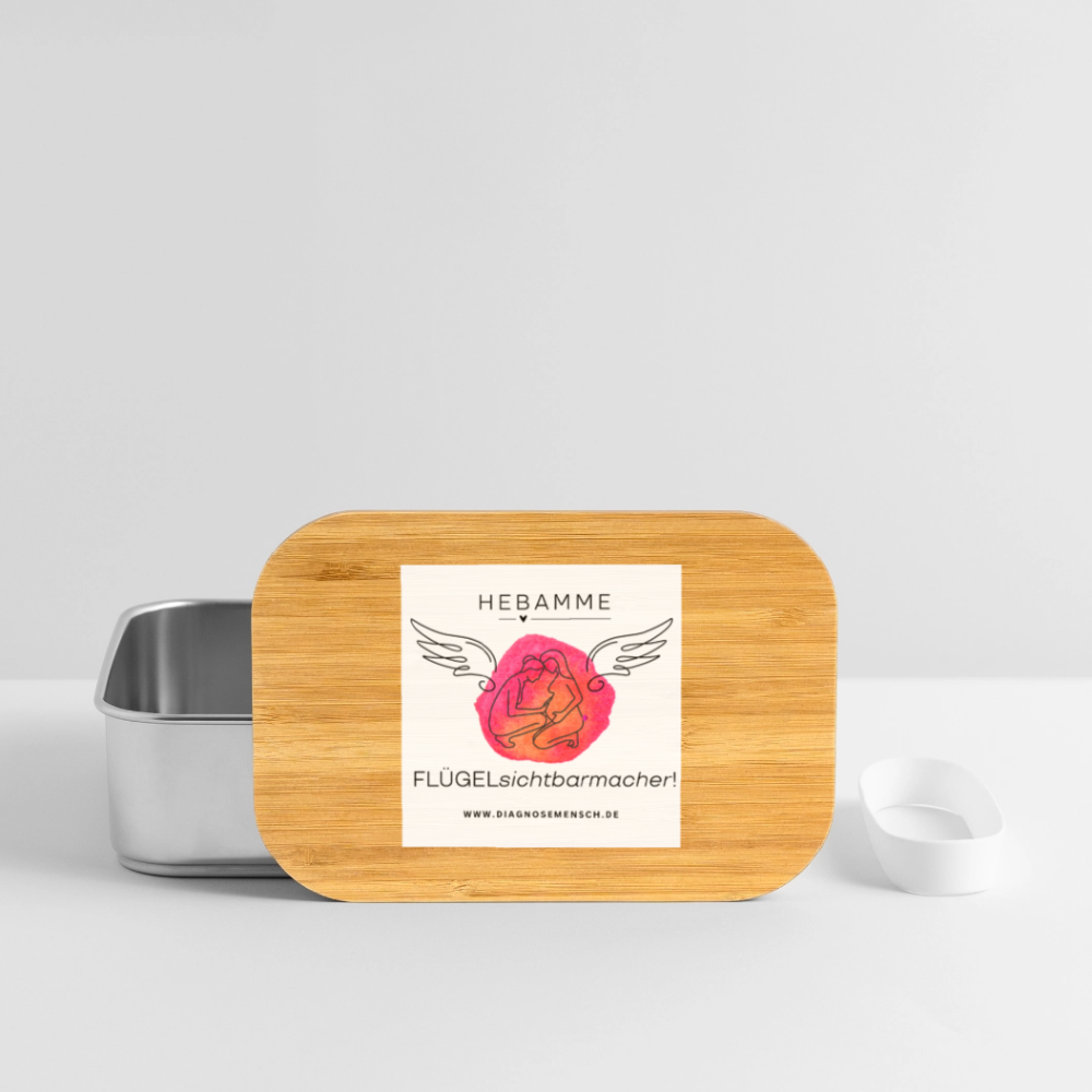 Lunch Box "Hebamme" - Best Buddy - Silber