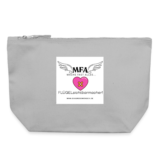 CANVAS Täschchen Größe L - Grau meliert