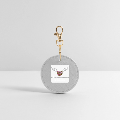 BOUTIQUE Schlüsselanhänger "FLÜGELsichtbarmacher" - Best Buddy - Grau