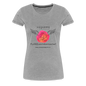 Frauen Premium T-Shirt "Hebamme" - Best Buddy - Grau meliert