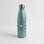 Glitzer Edelstahl Thermosflasche "ZFA" - Best Buddy - Blau Glitzer
