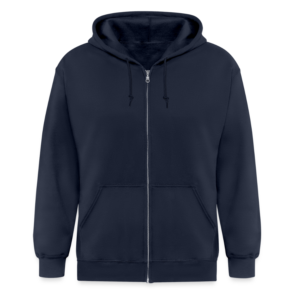 Unisex Heavyweight Kapuzenjacke "Hebamme" - Best Buddy - Navy