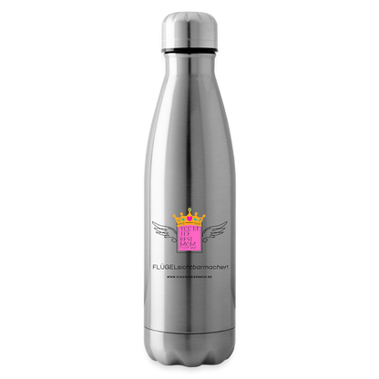 Isolierflasche "Flügel Mom" - Best Buddy - Lightsilver