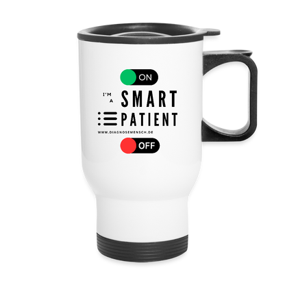 Thermobecher "I'm a smart patient" - Trendy - Weiß