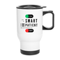 Thermobecher "I'm a smart patient" - Trendy - Weiß