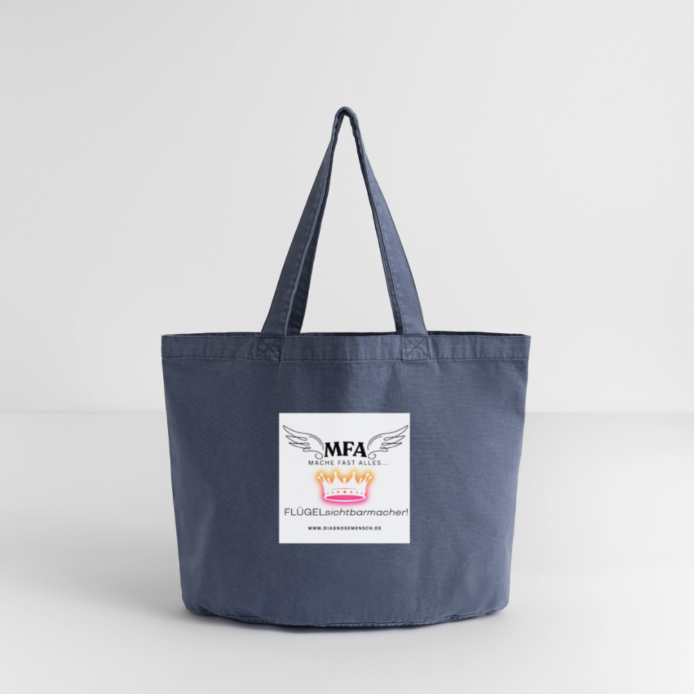 Vintage-Washed Shopper - Vintage Denim