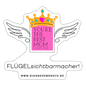 Sticker "Flügel Mom" - Best Buddy - Mattweiß