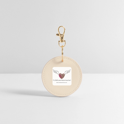 BOUTIQUE Schlüsselanhänger "FLÜGELsichtbarmacher" - Best Buddy - Auster