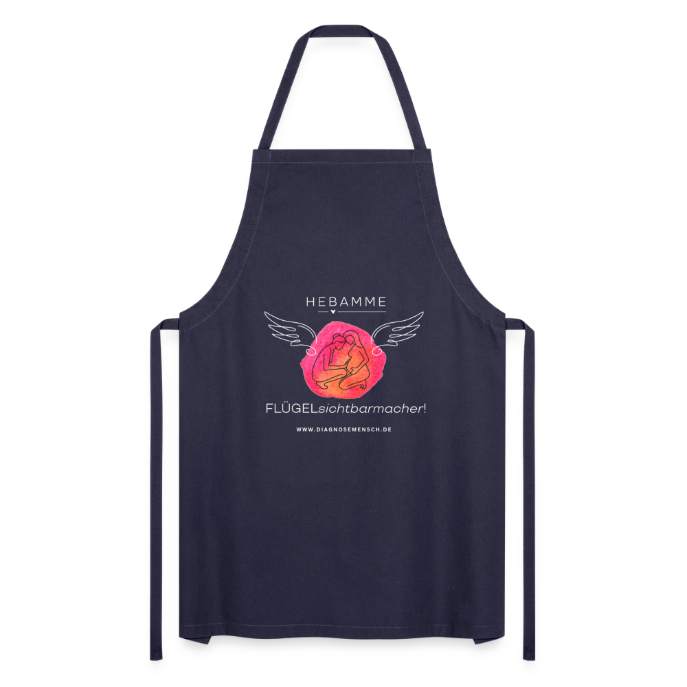 Kochschürze "Hebamme Dark" - Best Buddy - Navy