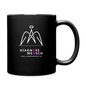 Tasse BLACK "Diagnose Mensch - ON" - Schwarz