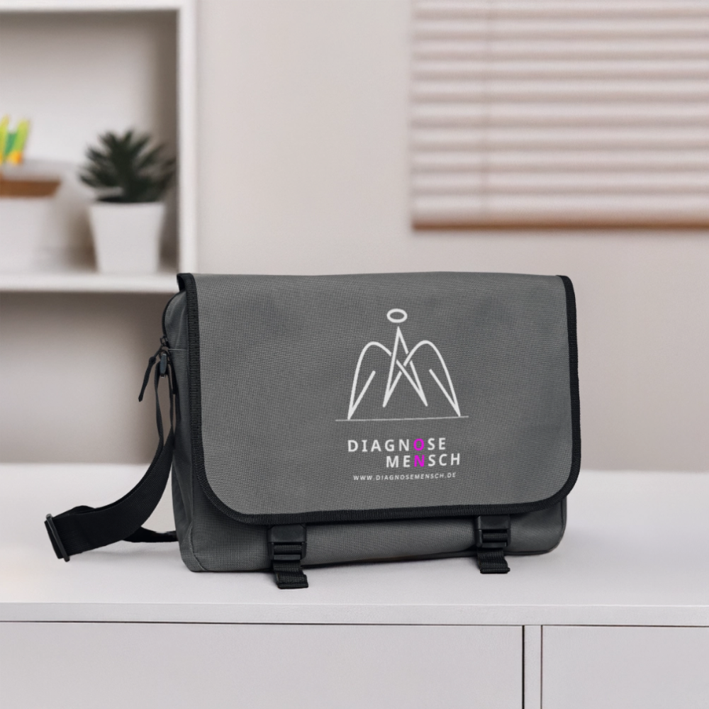 Umhängetasche - Graphit/Schwarz