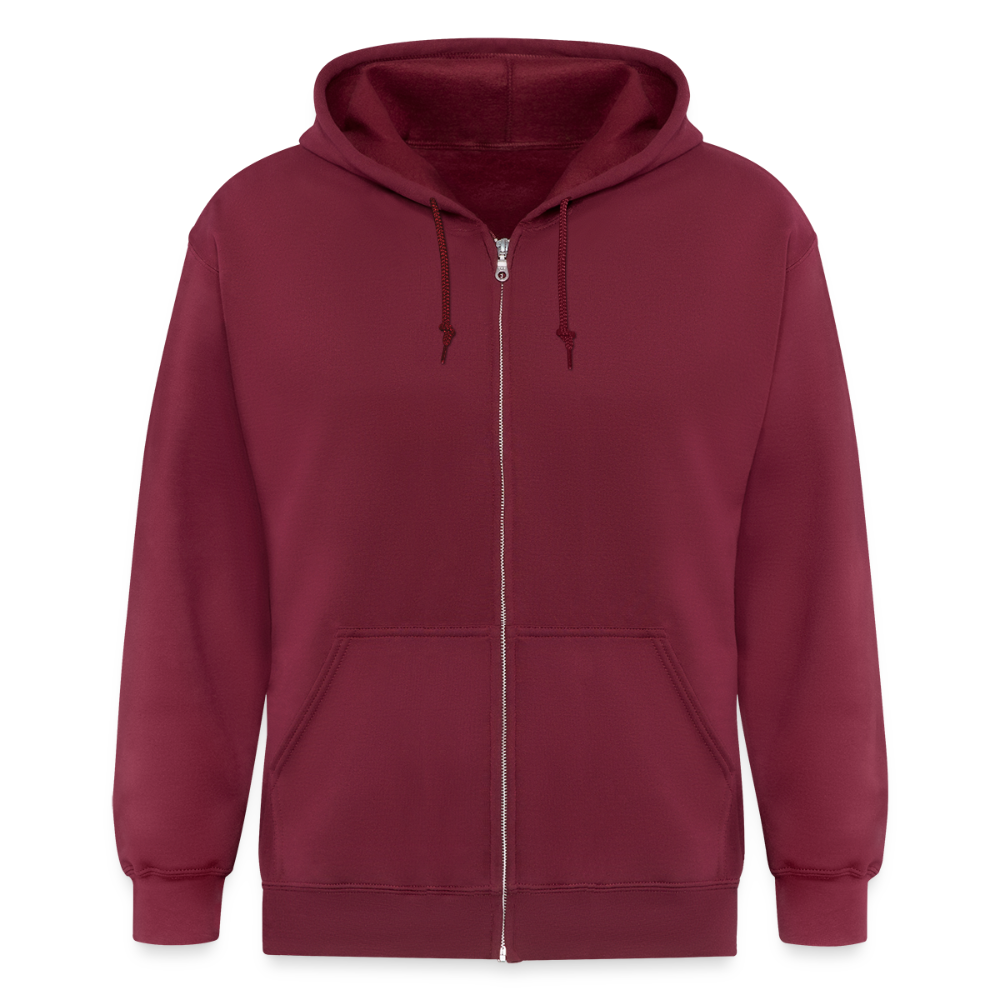 Unisex Heavyweight Kapuzenjacke "Hebamme" - Best Buddy - Maroon
