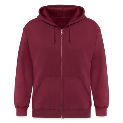 Unisex Heavyweight Kapuzenjacke "Hebamme" - Best Buddy - Maroon