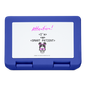 Brotdose "I'm a smart patient" - Bad Girl - Royalblau