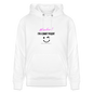 Bio-Hoodie CRUISER  "I'm a smart patient" - Funny - Weiß