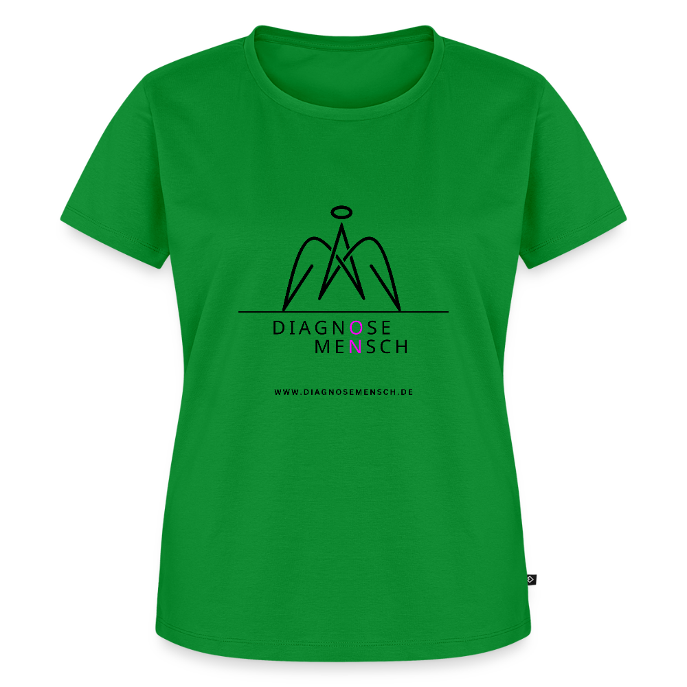 Frauen Premium T-Shirt  - "Diagnose Mensch! - Grün
