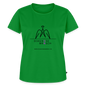 Frauen Premium T-Shirt  - "Diagnose Mensch! - Grün