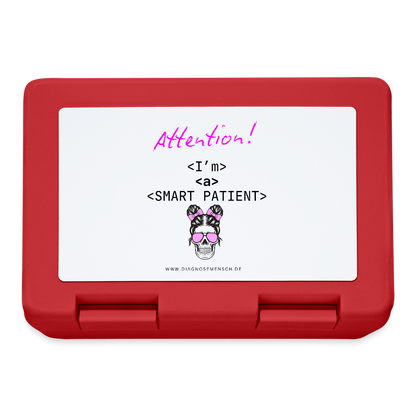 Brotdose "I'm a smart patient" - Bad Girl - Rot