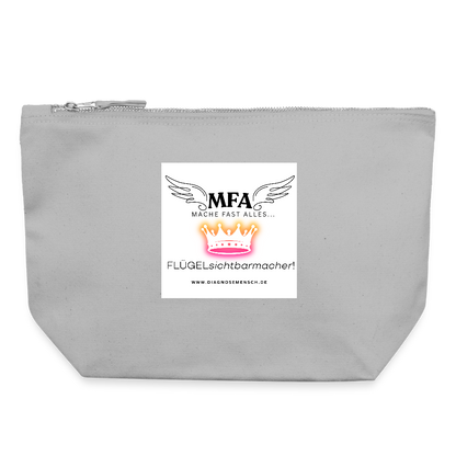Täschchen Größe L "MFA Crown" - Best Buddy - Grau meliert