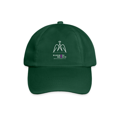 Baseballkappe "Diagnose Mensch - ON" - Flaschengrün