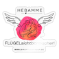 Sticker "Flügel Hebamme" - Best Buddy - Transparent glänzend