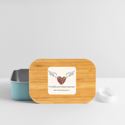 Lunch Box "FLÜGELsichtbarmacher" - Best Buddy - Hellblau