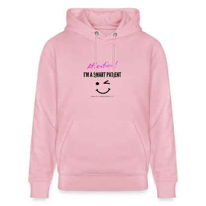 Bio-Hoodie CRUISER  "I'm a smart patient" - Funny - Hellrosa