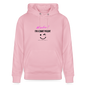 Bio-Hoodie CRUISER  "I'm a smart patient" - Funny - Hellrosa