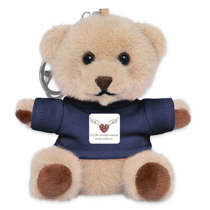 Kuscheltier Schlüsselanhänger "FLÜGELsichtbarmacher" - Best Buddy - Navy