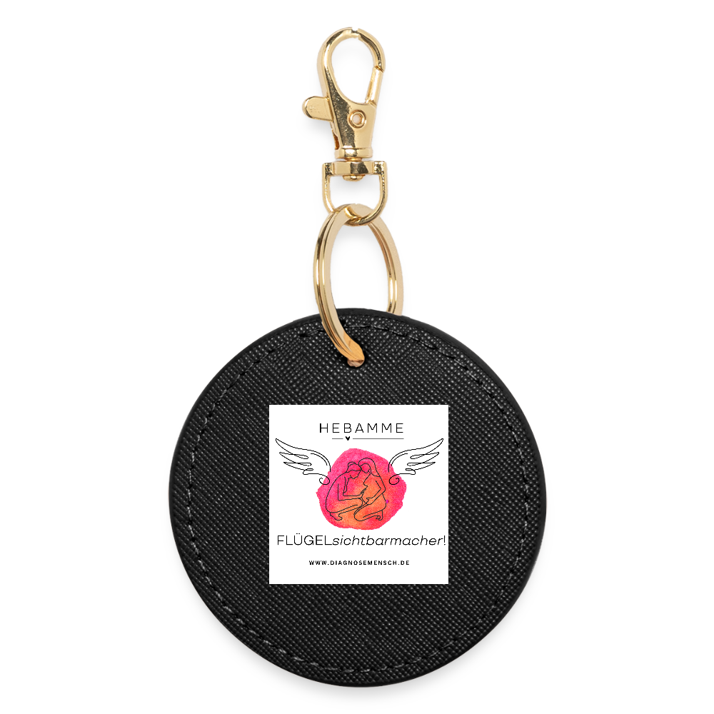 Schlüsselanhänger "Hebamme" - Best Buddy - Schwarz