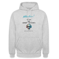 Unisex Hoodie "I'm a smart  patient" - Bad Boy - Hellgrau meliert