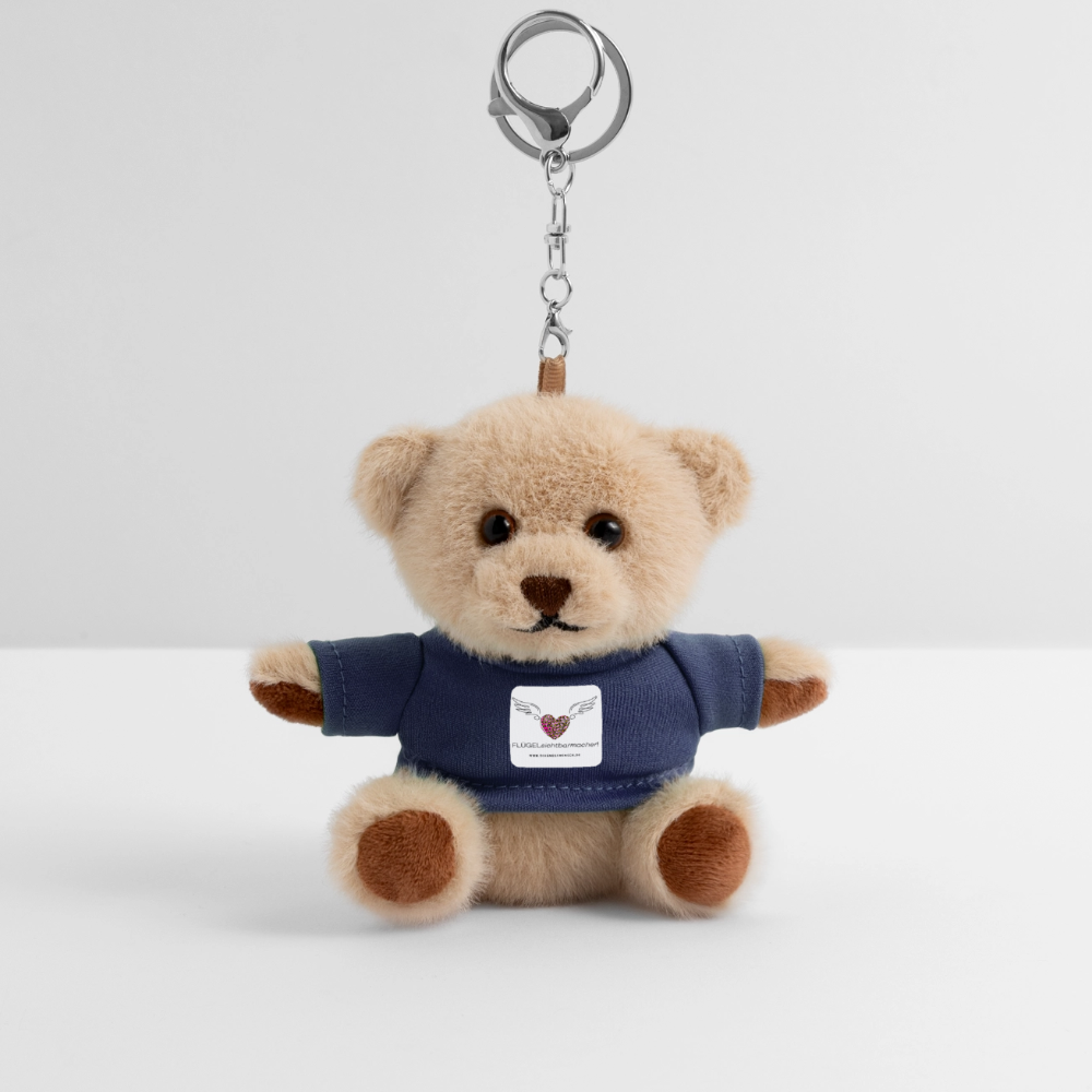 Kuscheltier Schlüsselanhänger "FLÜGELsichtbarmacher" - Best Buddy - Navy