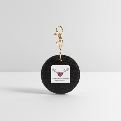 BOUTIQUE Schlüsselanhänger "FLÜGELsichtbarmacher" - Best Buddy - Schwarz